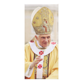 Paus Benedict XVI T-Shirt Reclamekaart