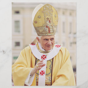 Paus Benedictus XVI de leraar van de waarheid Flyer