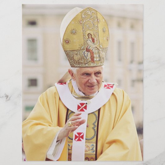Paus Benedictus XVI de leraar van de waarheid Flyer (Voorkant)