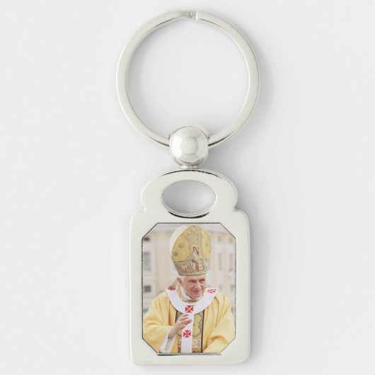 Paus Benedictus XVI de leraar van de waarheid Sleutelhanger (Voorkant)