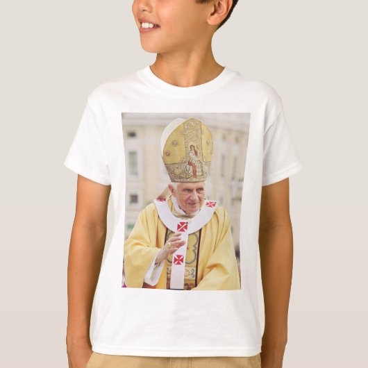 Paus Benedictus XVI de leraar van de waarheid T-shirt (Voorkant)