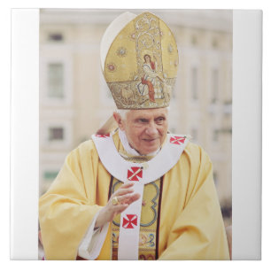 Paus Benedictus XVI de leraar van de waarheid Tegeltje