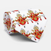 Paus Benedictus XVI wapenschild Stropdas (Opgerold)