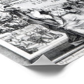 Paus Clement VIII, omringd Poster (Hoek)