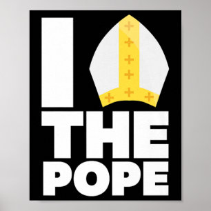 Paus Franciscus De Paus Is Homeboy T-shirt Poster