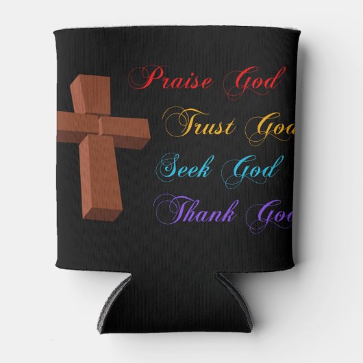 Paus God Blikjeskoeler (Voorkant)