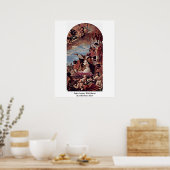 Paus Gregory met Maria van Sebastiano Ricci Poster (Keuken)