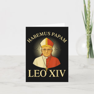 Paus Habemus Papam 2025 - Vaticaan Leo XIV Kaart
