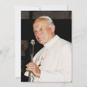 Paus Heilige Johannes Paulus II Kaart
