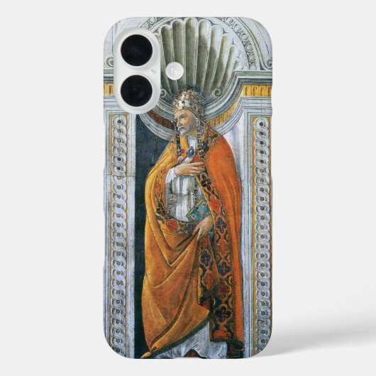 Paus Heilige Sixtus II door Sandro Botticelli Case-Mate iPhone Case (Achterkant)