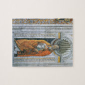Paus Heilige Sixtus II door Sandro Botticelli Legpuzzel (Horizontaal)