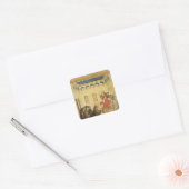 Paus Innocent III Vierkante Sticker (Envelop)