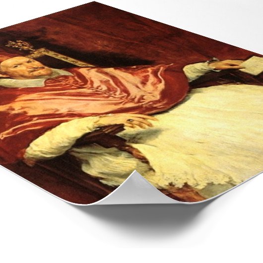 Paus Innocent X Poster (Hoek)