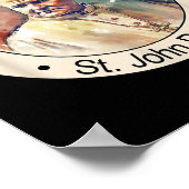 Paus Johannes Paulus II Beroemde Katholieke Heilig Poster (Hoek)