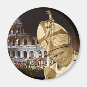 paus Johannes Paulus II Blessing Magnet