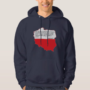 Paus Johannes Paulus II Citaat Hoodie