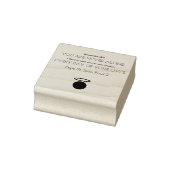Paus Johannes Paulus II citaat Rubber Stamp Rubberstempel (Stempel)