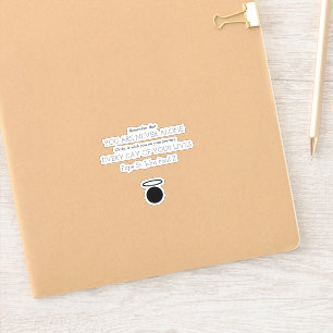 Paus Johannes Paulus II citaat Sticker