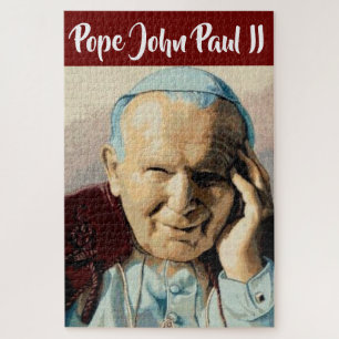 Paus Johannes Paulus II JIGSAW PUZZZLE...DE POOLSE Legpuzzel