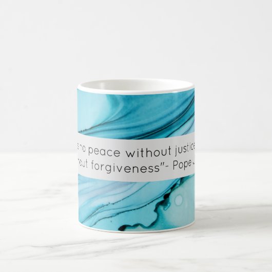 Paus Johannes Paulus II positief verheffen van bla Koffiemok (Center)