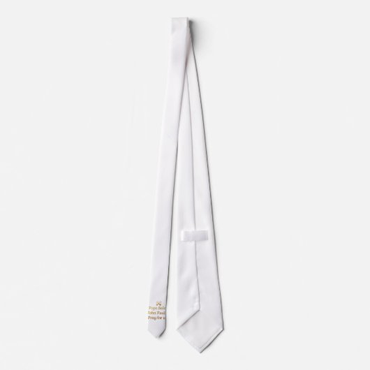 Paus Johannes Paulus II Pray voor ons Stropdas (Achterkant)