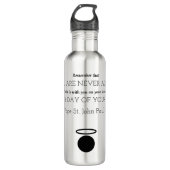 Paus Johannes Paulus II Quote Water Fles (Voorkant)