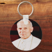 Paus Johannes Paulus II Sleutelhanger (Voorkant)