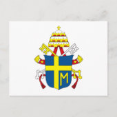Paus John Paul II Briefkaart (Voorkant)