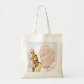 Paus John Paul II Collage Canvas tas (Voorkant)