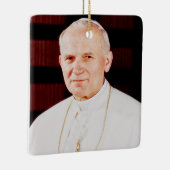 Paus John Paul II Keramisch Ornament (Rechts)