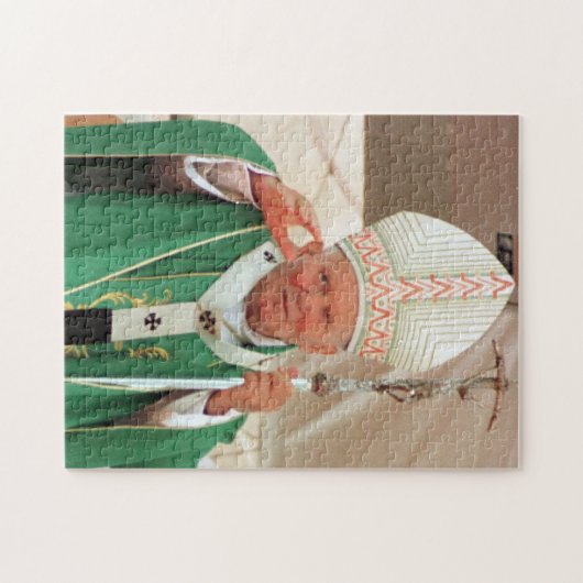 Paus John Paul II Legpuzzel (Horizontaal)
