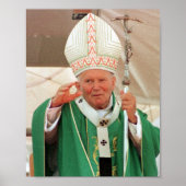 Paus John Paul II Poster (Voorkant)