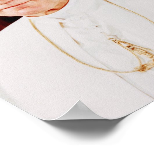 Paus John Paul II Poster (Hoek)