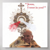 Paus John Paul II print (Voorkant)