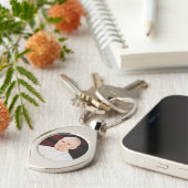 Paus John Paul II Sleutelhanger (Zijkant)