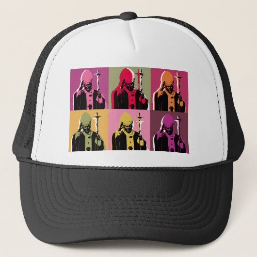 Paus John Paul II Trucker Pet (Voorkant)