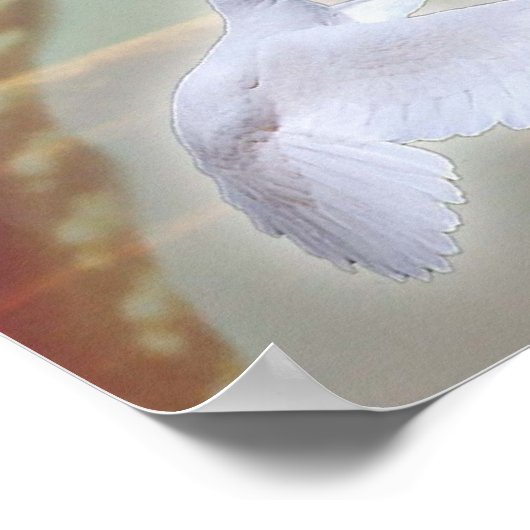 Paus John Paul II van Gregory Gallo Poster (Hoek)