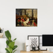 Paus Julius II opdracht tot Bramante Poster (Thuiskantoor)