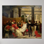 Paus Julius II opdracht tot Bramante Poster (Voorkant)