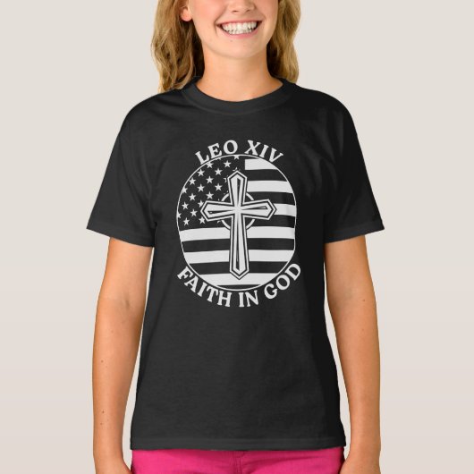 Paus Leo de 16e Leo XIV T-shirt (Voorkant)