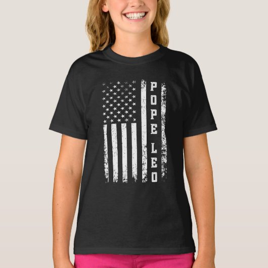 Paus Leo de 16e Leo XIV T-shirt (Voorkant)