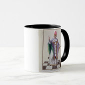 paus Leo III (795-816) uit 'Receuil des Estampes', Mok (Voorkant rechts)