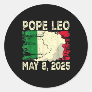 Paus Leo Paus Leo 2025 Ronde Sticker