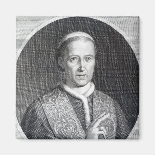 paus Leo XII, gegraveerd door Raffaele Persichini Magneet