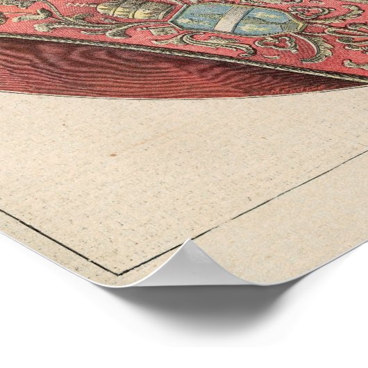 Paus Leo XIII Poster (Hoek)