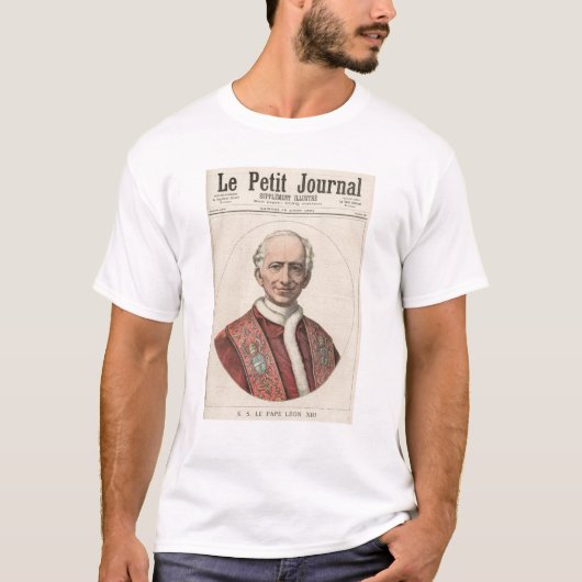 Paus Leo XIII T-shirt (Voorkant)