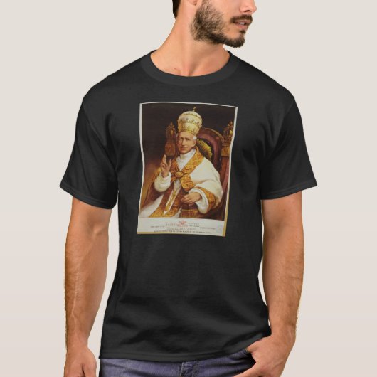 Paus Leo XIII Vincenzo Gioacchino Luigi Pecci T-shirt (Voorkant)