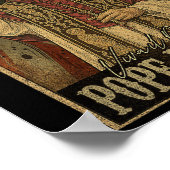 Paus Leo XIV 14e Eerste Amerikaanse Paus Vlag Vin Poster (Hoek)