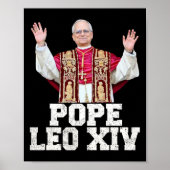 Paus Leo XIV 1 Poster (Voorkant)