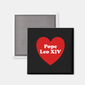 Paus Leo XIV 2 Magneet (Voorkant / Achterkant)
